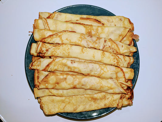 Crêpe goût coco