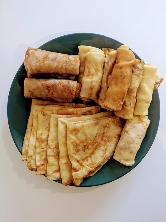 Crêpes à la cannelle